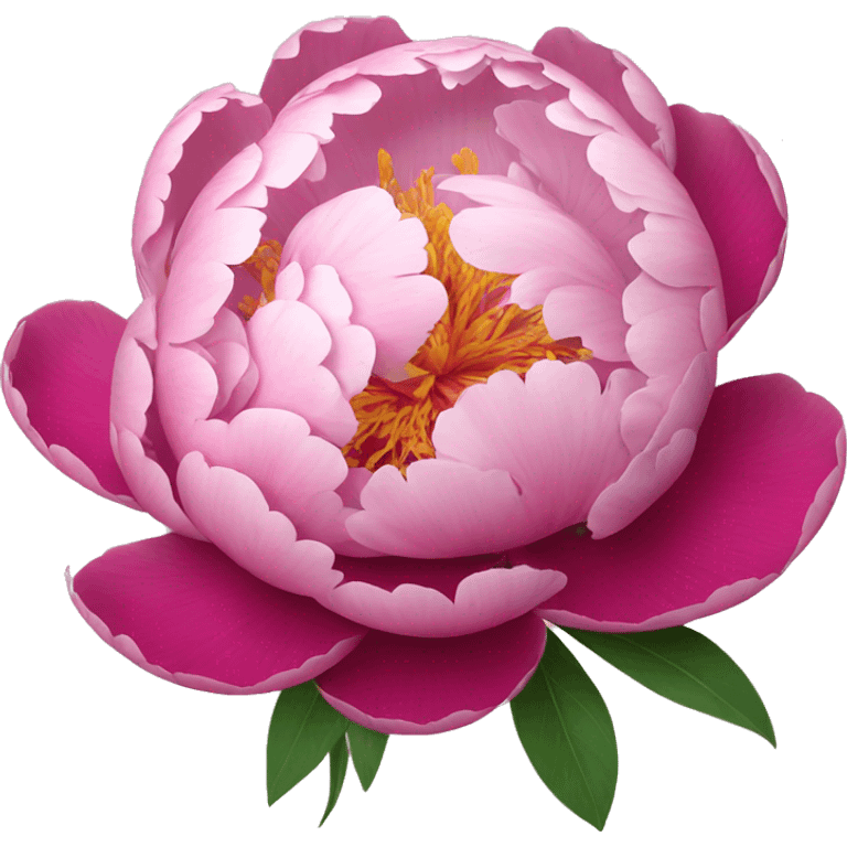 peony flower emoji