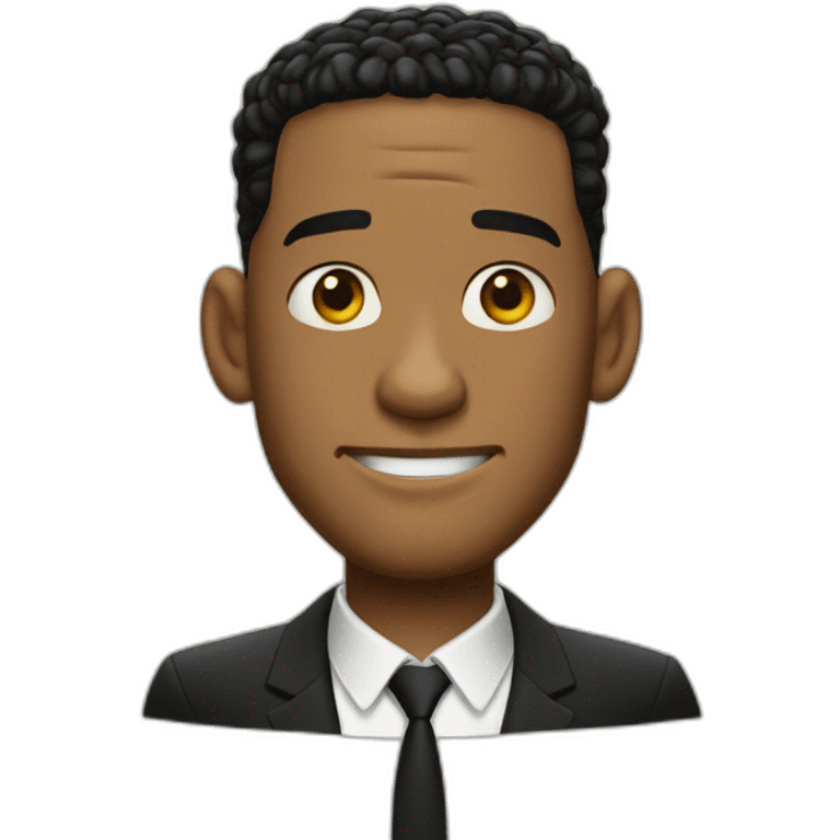 will smith in MIB emoji