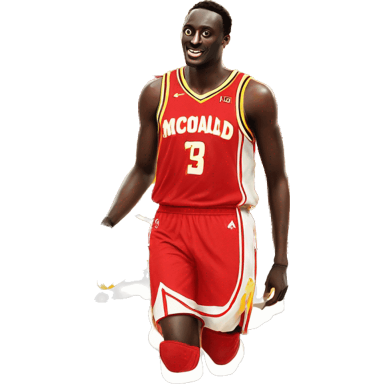 McDonald’s jersey on pascal siakam emoji