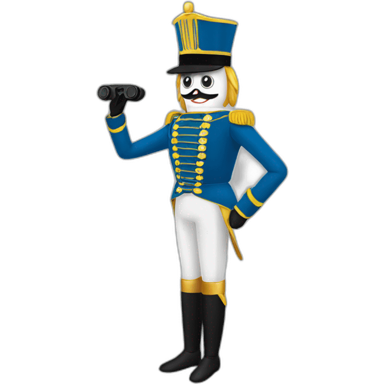 nutcracker in vr headset full body emoji