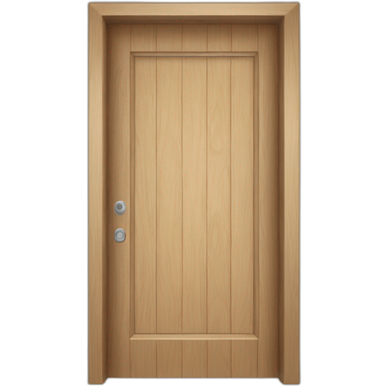 modern-natural-wood-door emoji