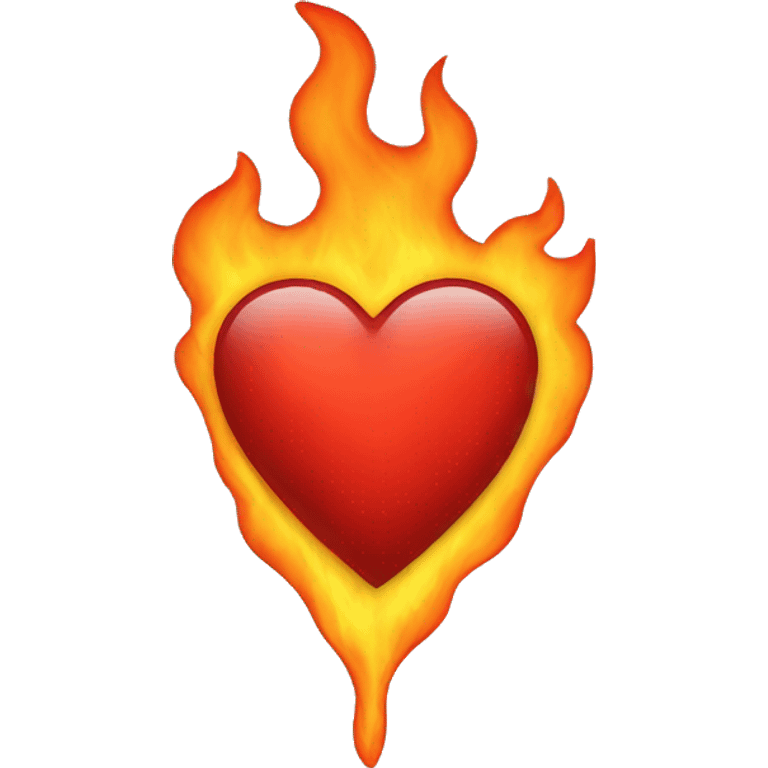 heart in flames emoji