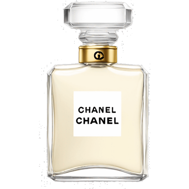 White Chanel perfume emoji