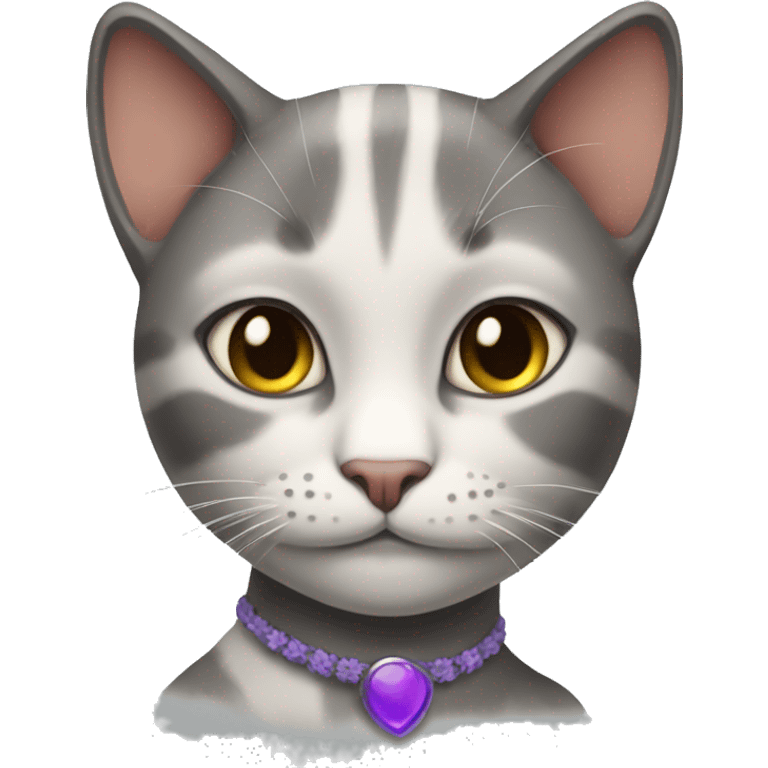 anthropomorphic female cat emoji