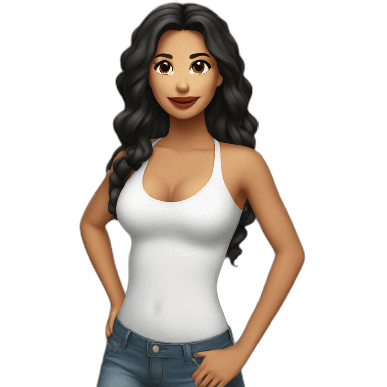 Sexy latina emoji