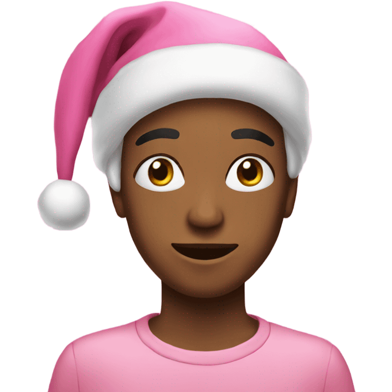 Pink Christmas  emoji