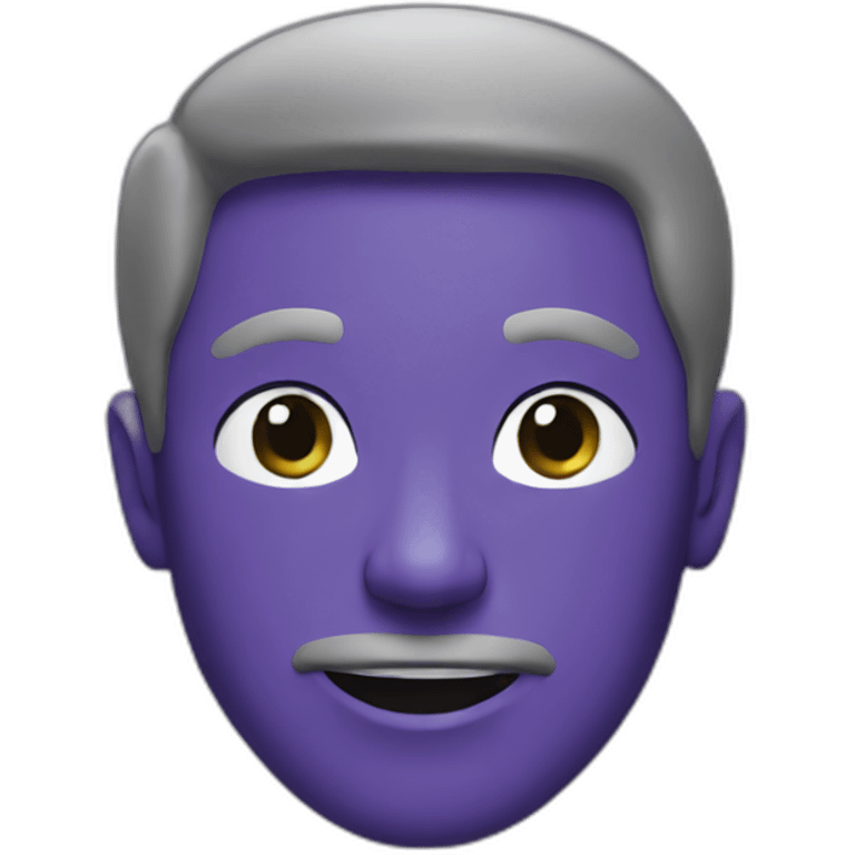 Purple guy emoji