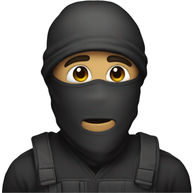 the robber emoji emoji