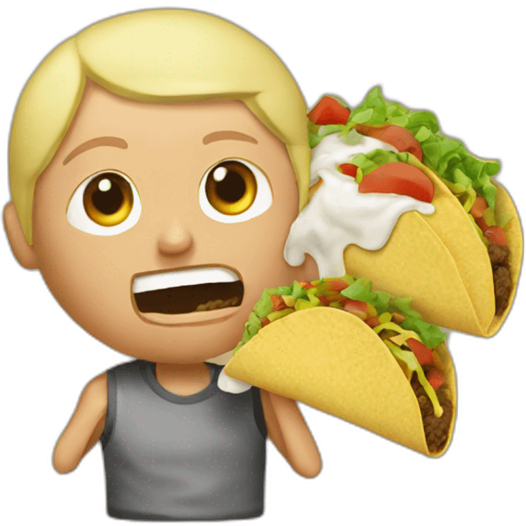 eminem-eating-Taco emoji