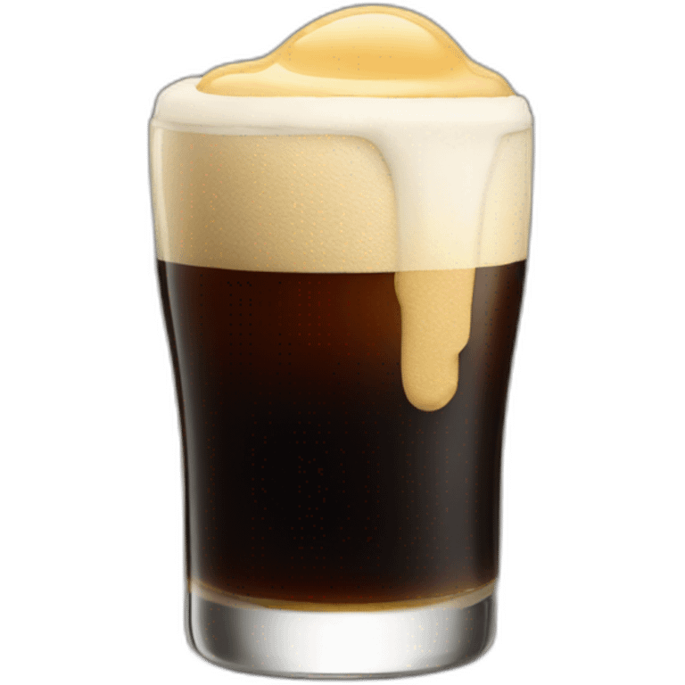 baby Guinness beer emoji