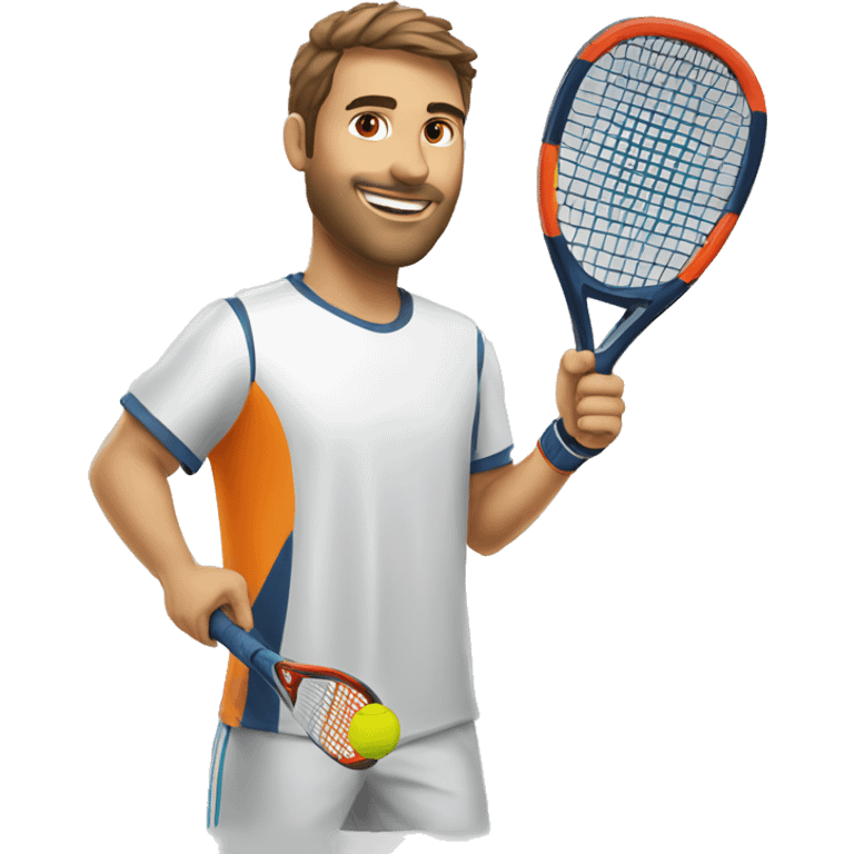 Jugador de padel emoji