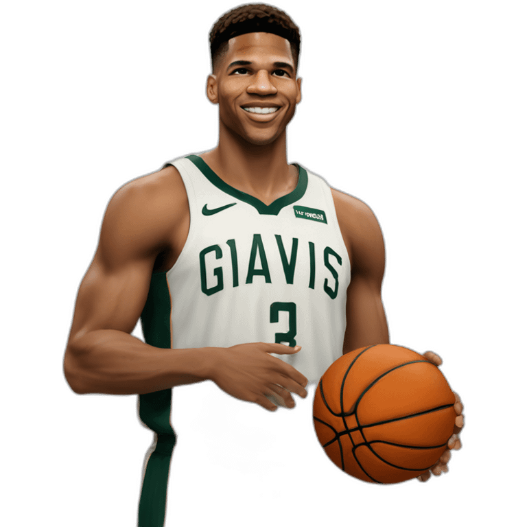 Giannis a professional basketball player emoji