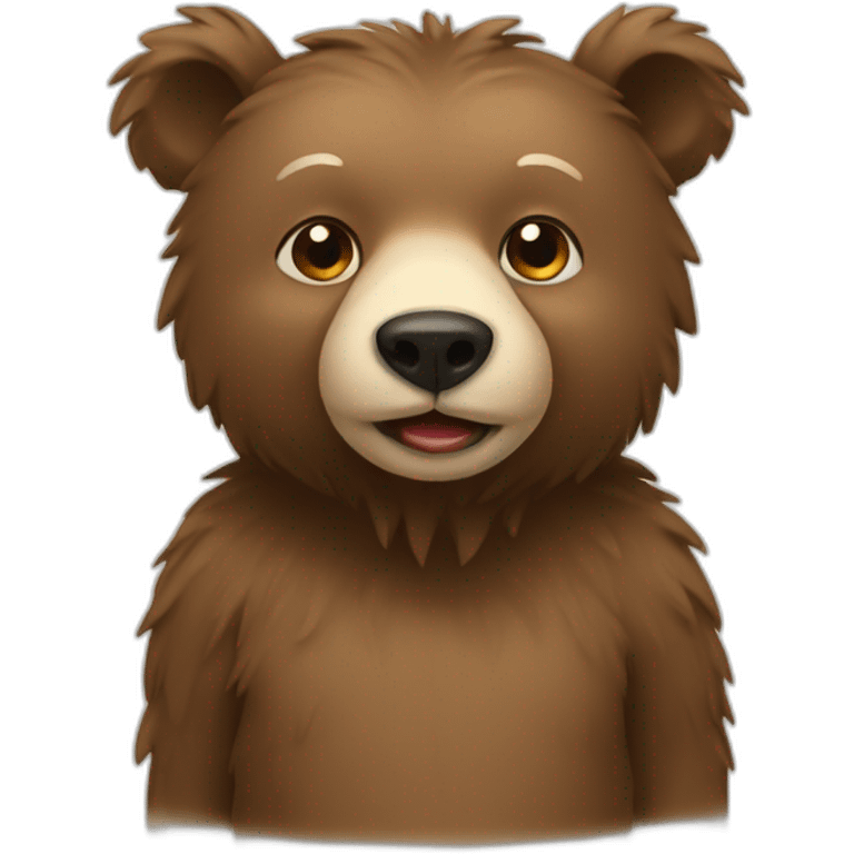 french bear emoji