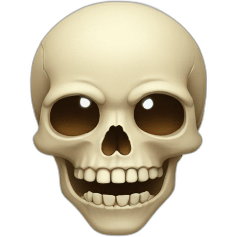 skull surprised emoji