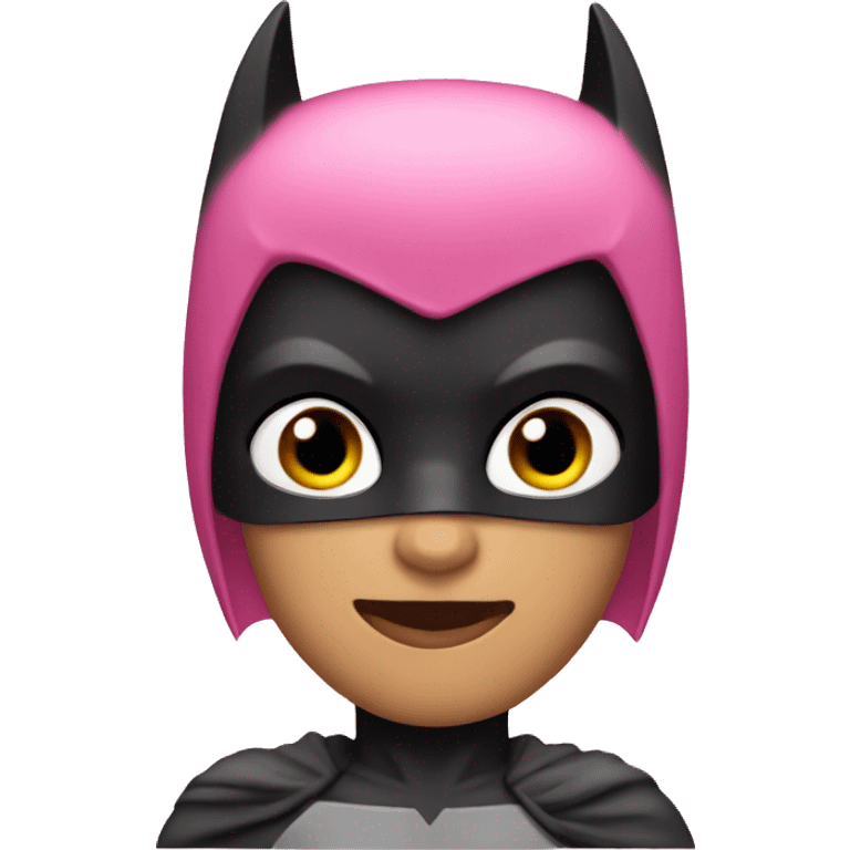 Pink Batman  emoji