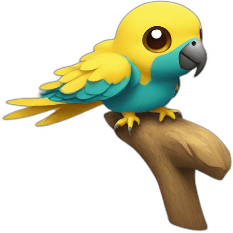 pikachu-parrot emoji