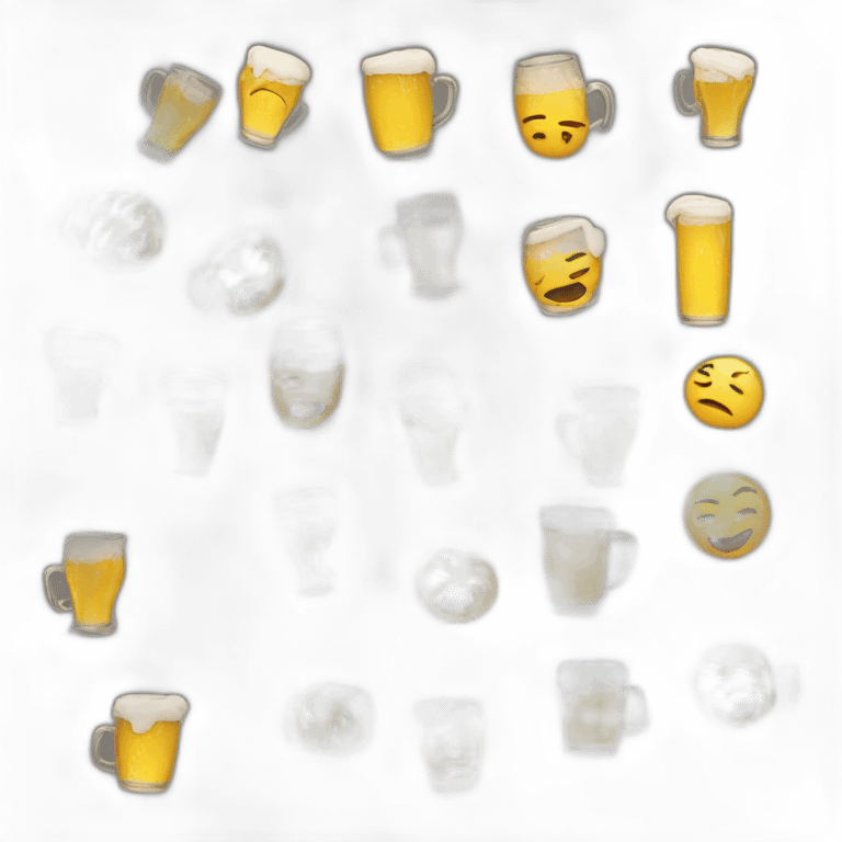 drunk people emoji