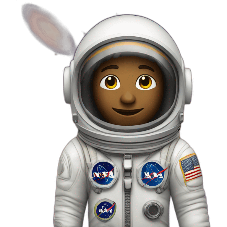 hippie in astronaut suite emoji