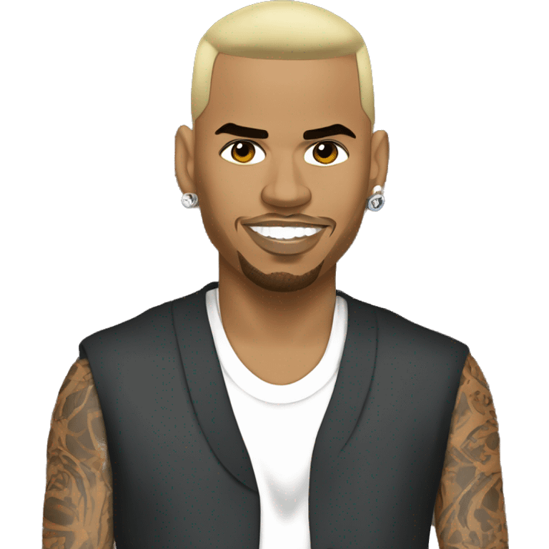 Chris brown emoji