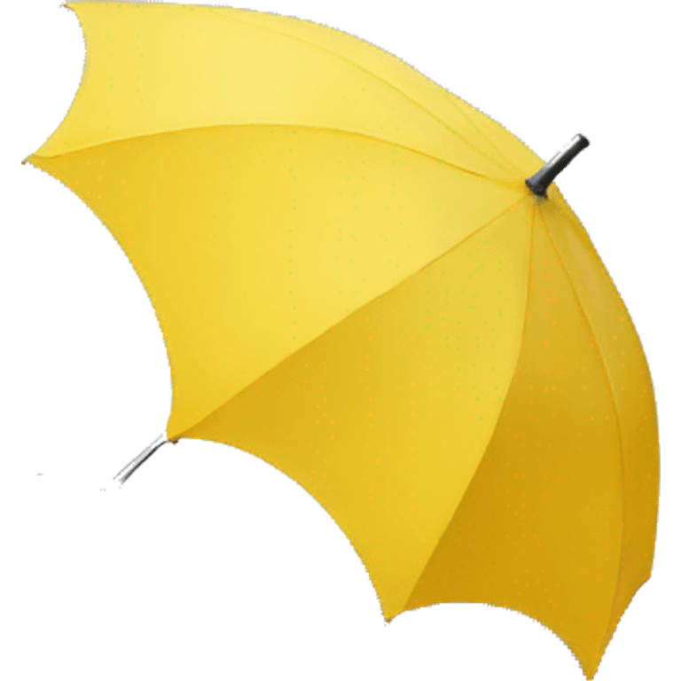 yellow umbrella  emoji