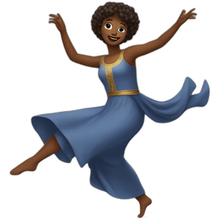 miriam dancing biblical emoji