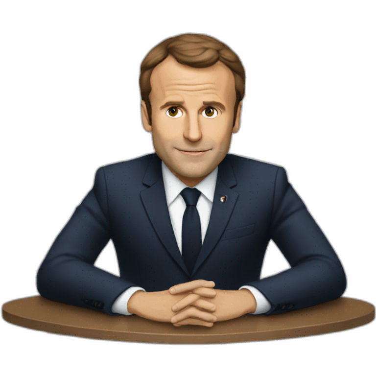 Macron nu emoji