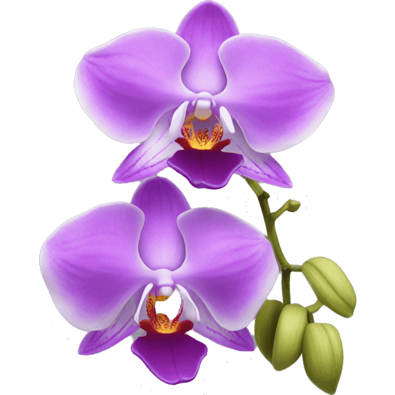 Orchid emoji