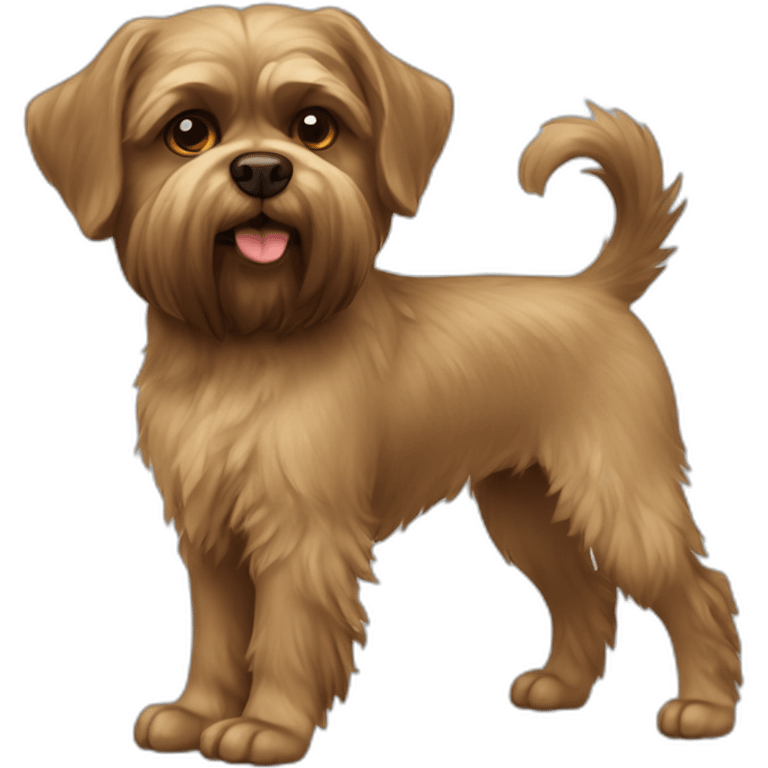 brussell griffon dog emoji