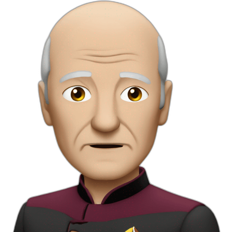 Disappointed Picard emoji