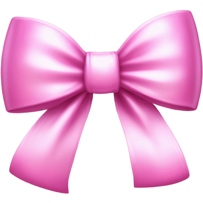 cute pink bow emoji