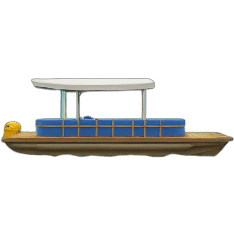 simple pontoon emoji