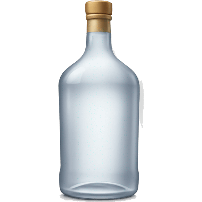 Bottle of vodka  emoji