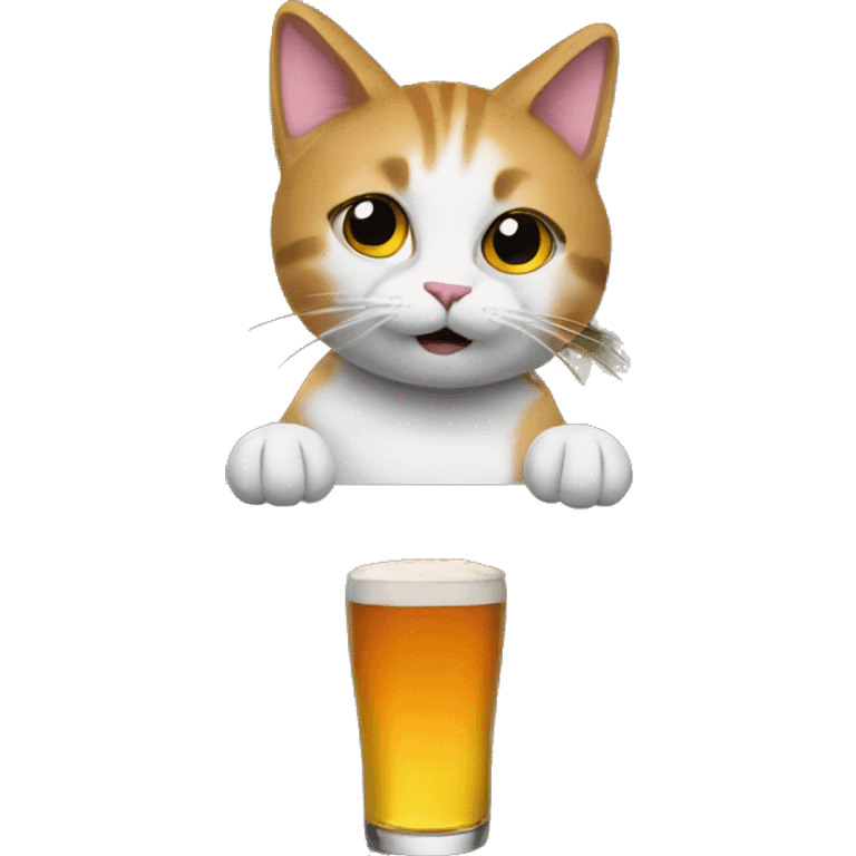 cats at the bar  emoji