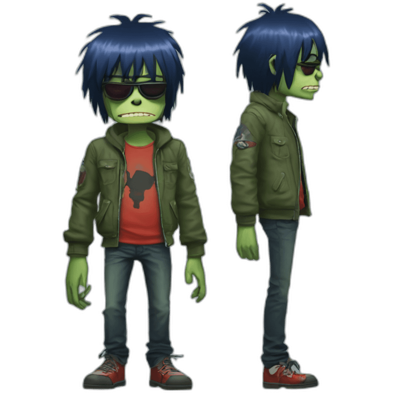 gorillaz murdoc emoji