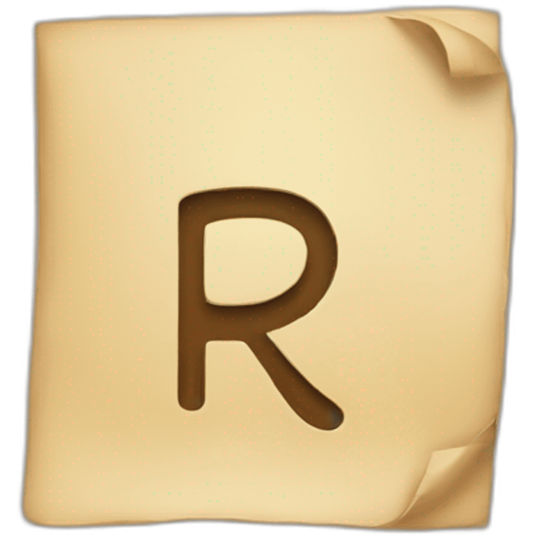 r letter emoji