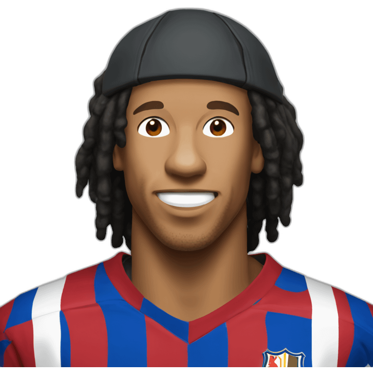 Ronaldinho tomando mate emoji