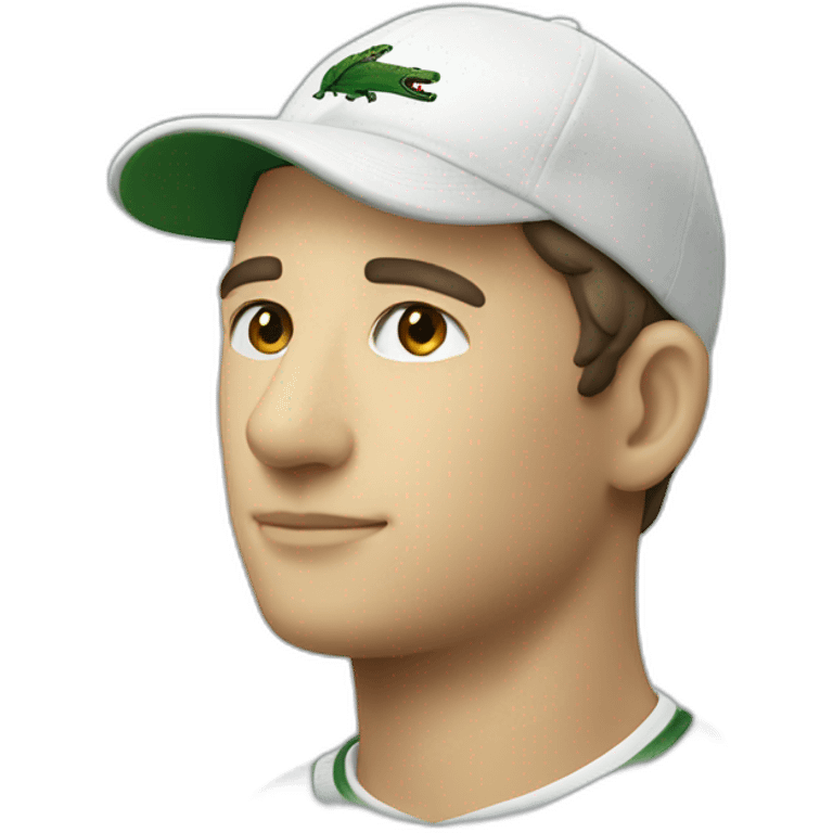 Lacoste man emoji