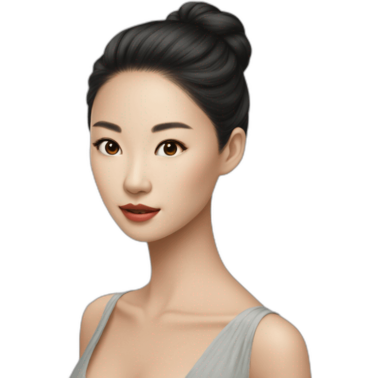 Beautiful-Asian-model emoji