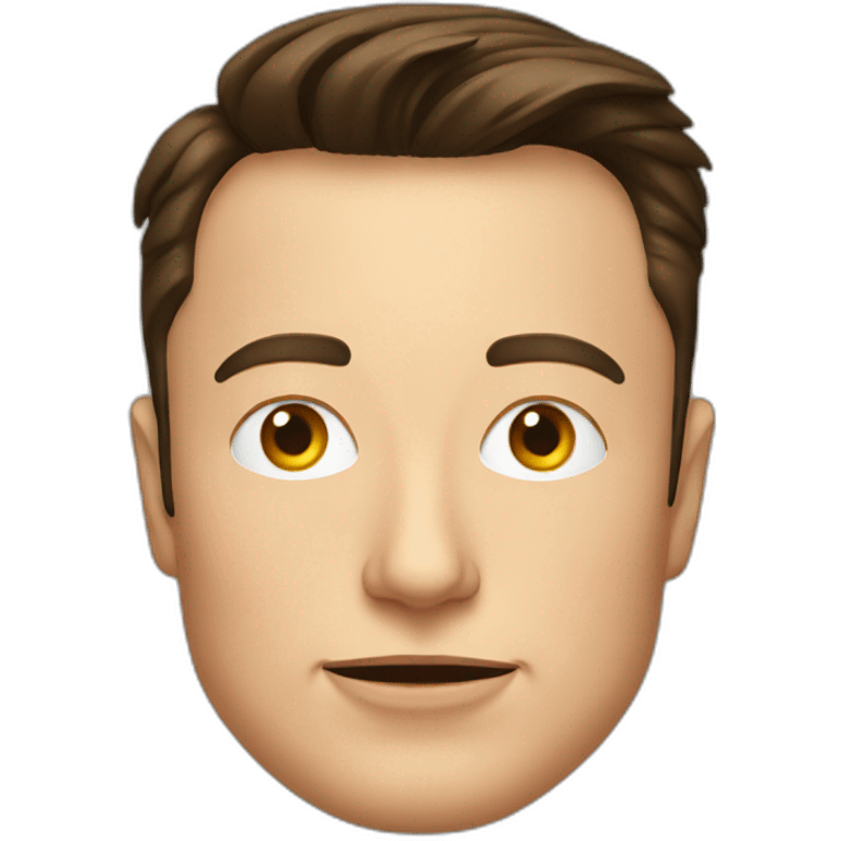 elon musk face emoji