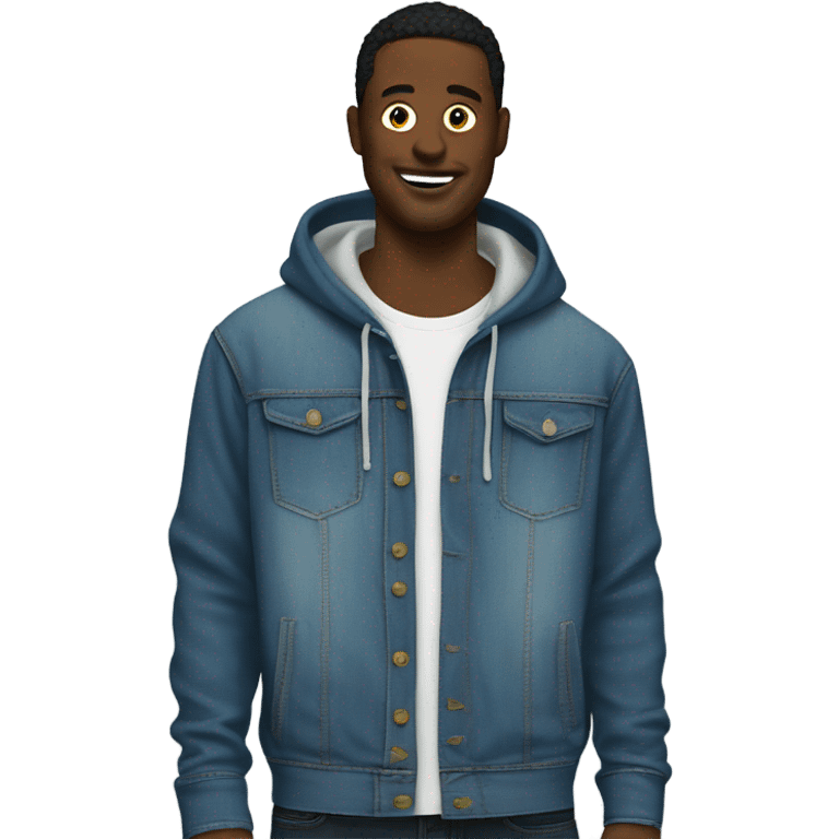 denim tear’s hoodie  emoji