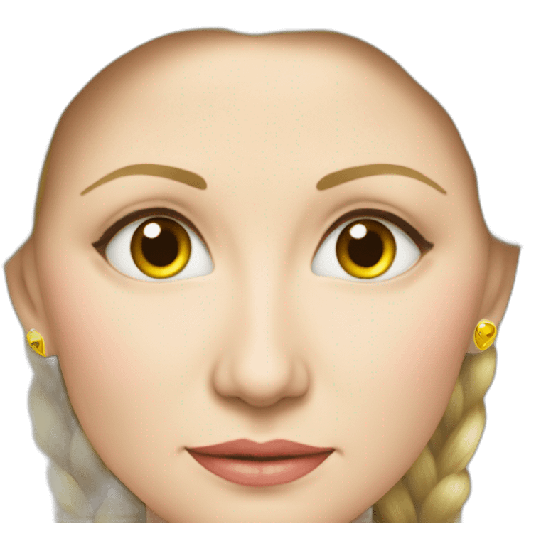 The heart is in Tymoshenko's eyes emoji