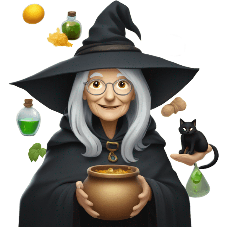 Witch aunt emoji