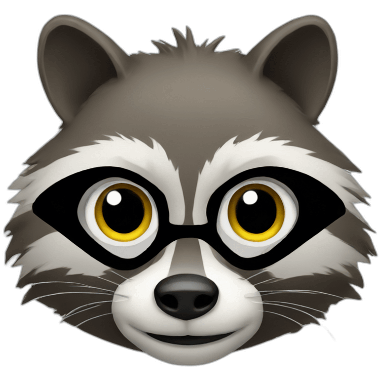 racoon programming emoji