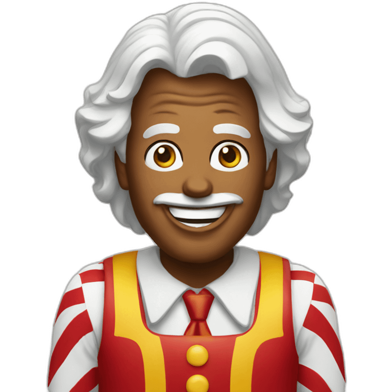 ronald mcdonalds emoji