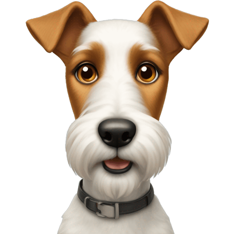 Fox terrier dog emoji