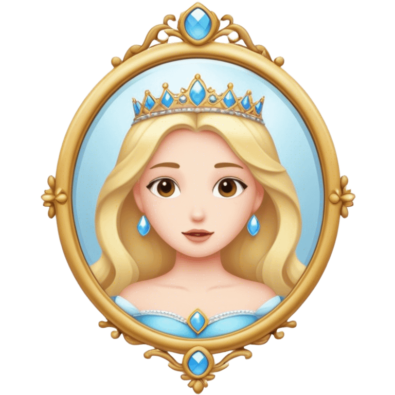 Princess mirror emoji