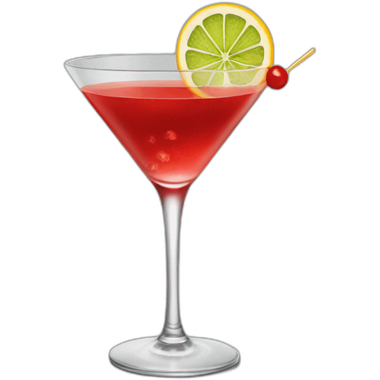 Red cocktail emoji