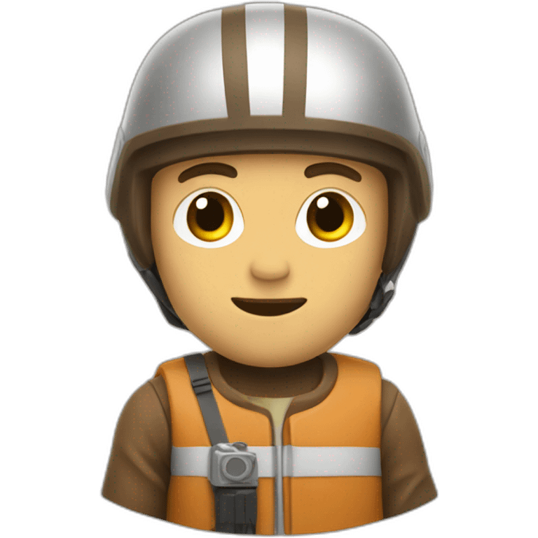 Speeder man emoji