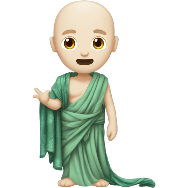 Voldemort wearing a saree emoji