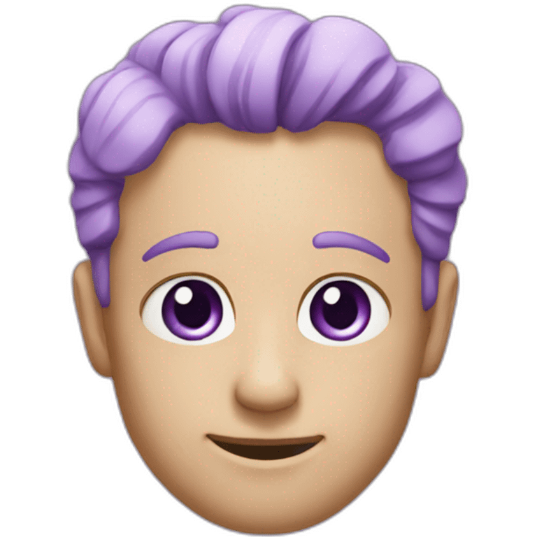 purple mark emoji